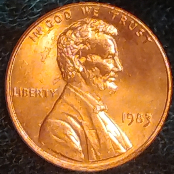 🔥1983 P, DDO Lincoln Penny,👍 In BRILLIANT CONDITION!💯 - Picture 3 of 8